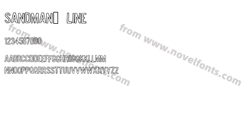 Sandman_ LinePreview