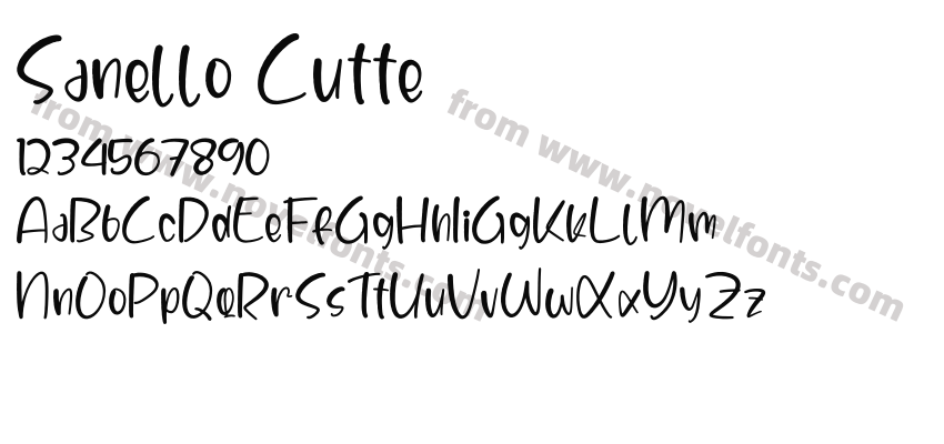 Sanello CuttePreview
