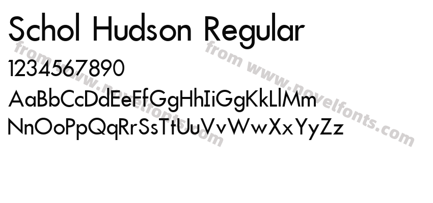 Schol Hudson RegularPreview