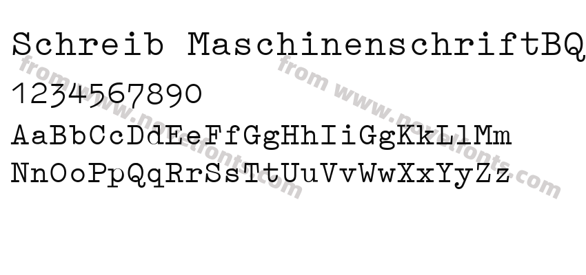 Schreib MaschinenschriftBQPreview