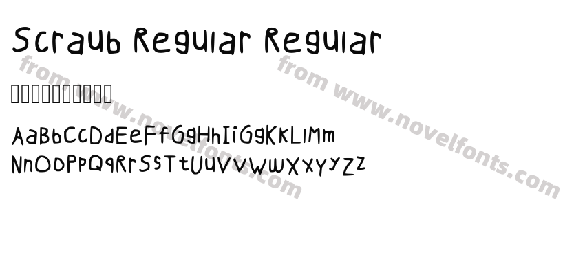 Scraub Regular RegularPreview
