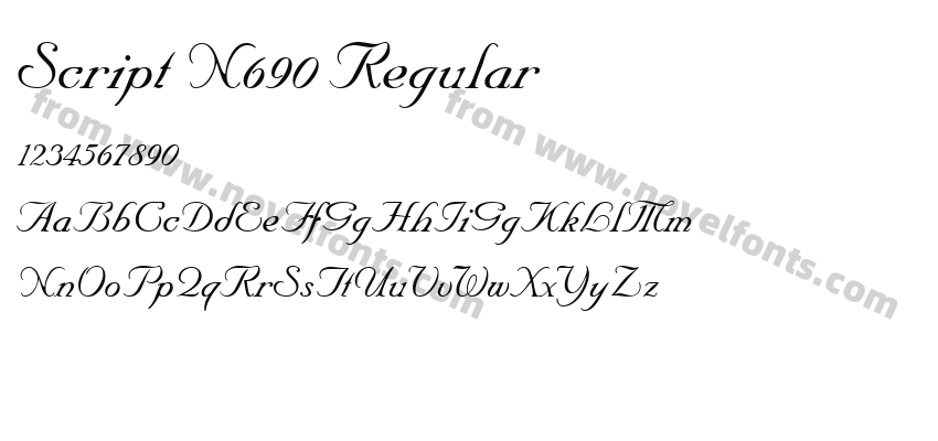 Script N690 RegularPreview