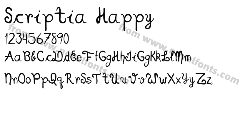 Scriptia HappyPreview