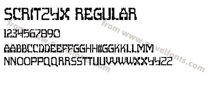 ScritzyX RegularPreview