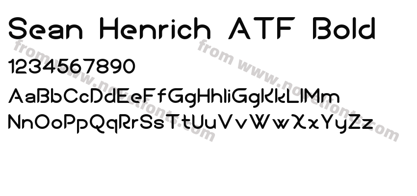 Sean Henrich ATF BoldPreview