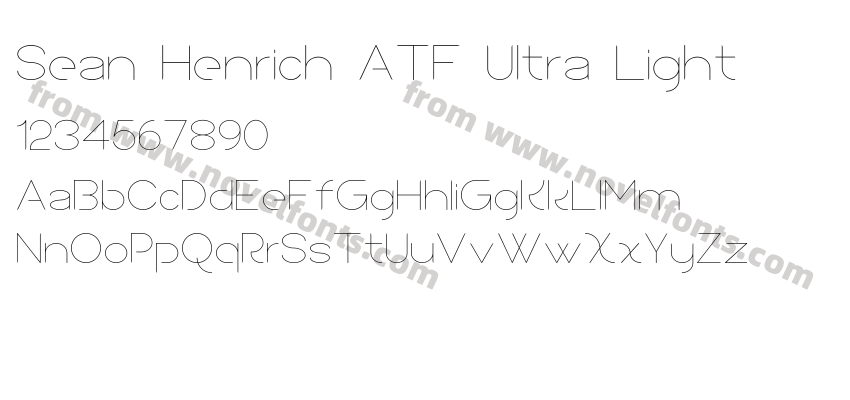 Sean Henrich ATF Ultra LightPreview