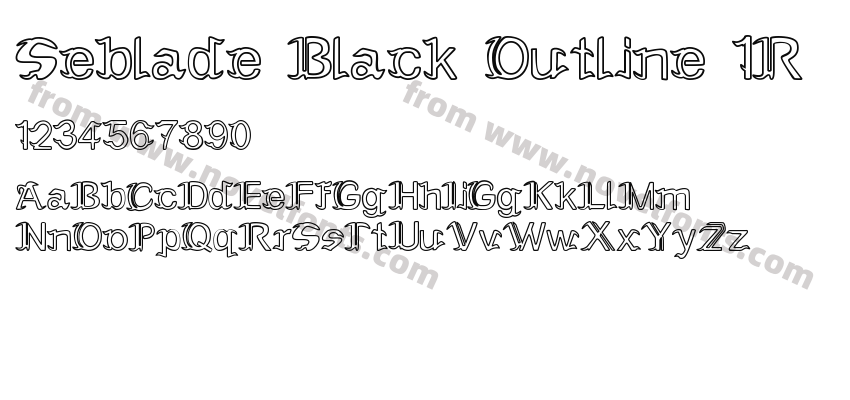 Seblade Black Outline 1RPreview