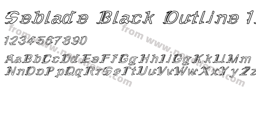 Seblade Black Outline 1RRPreview
