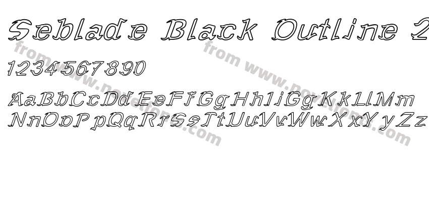 Seblade Black Outline 2RRPreview