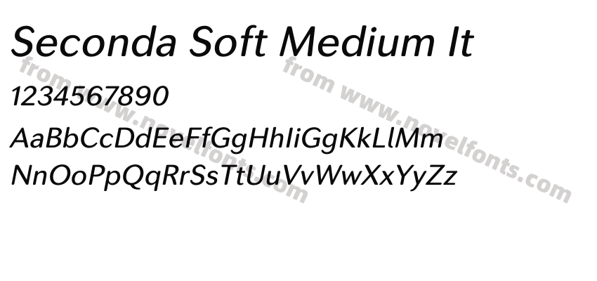 Seconda Soft Medium ItPreview