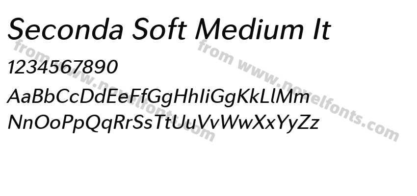 Seconda Soft Medium ItPreview