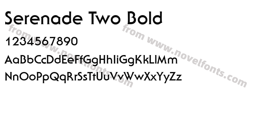 Serenade Two BoldPreview