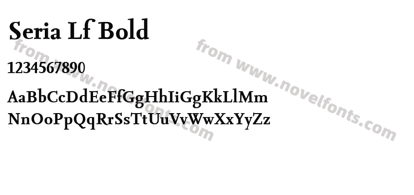 Seria Lf BoldPreview