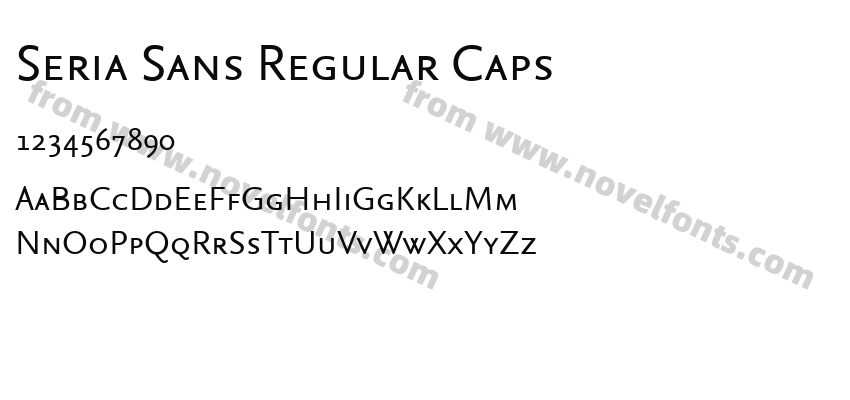 Seria Sans Regular CapsPreview
