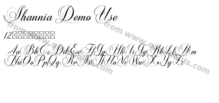 Shannia Demo UsePreview