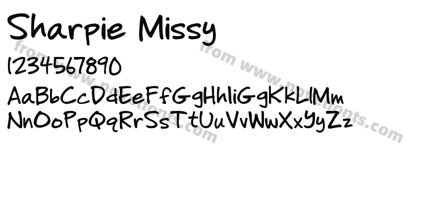 Sharpie MissyPreview