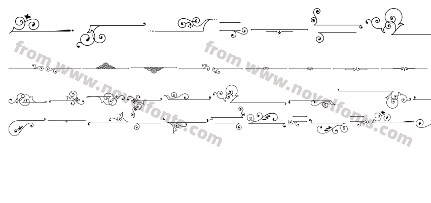 Sherlock Symbols FlourishPreview