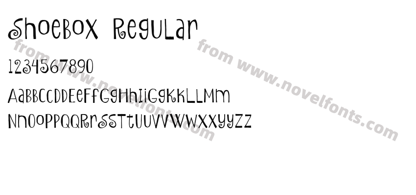 Shoebox RegularPreview