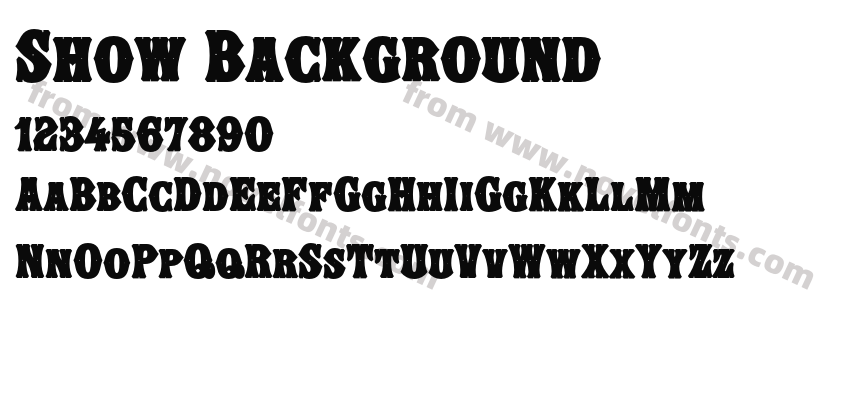 Show BackgroundPreview