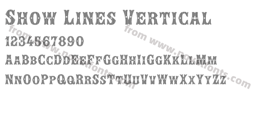Show Lines VerticalPreview