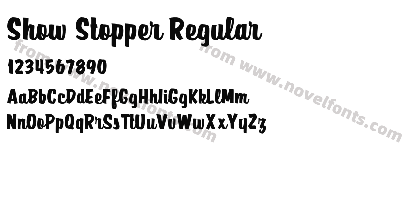 Show Stopper RegularPreview