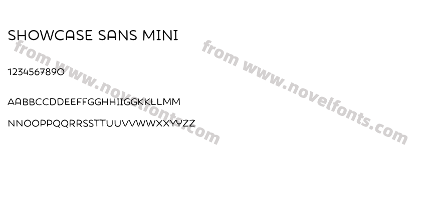 Showcase Sans MiniPreview