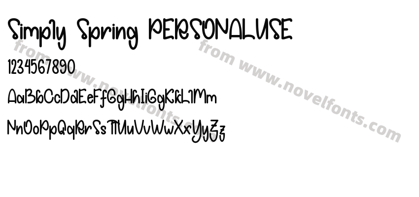 Simply Spring PERSONALUSEPreview
