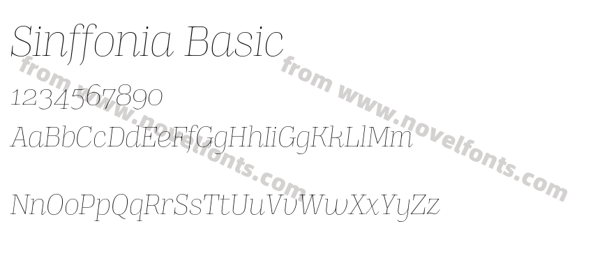 Sinffonia BasicPreview