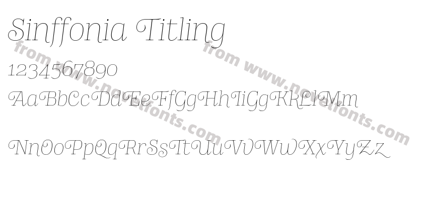 Sinffonia TitlingPreview