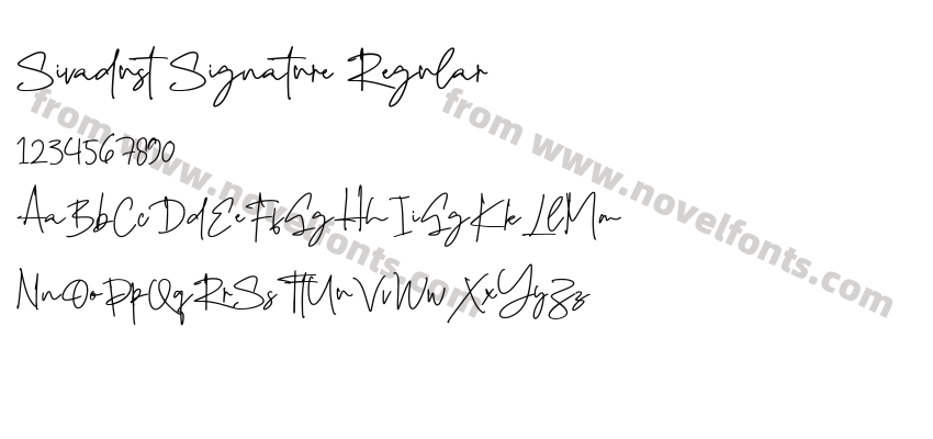 Sivadust Signature RegularPreview
