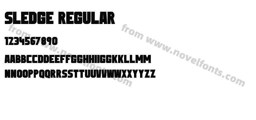 Sledge RegularPreview