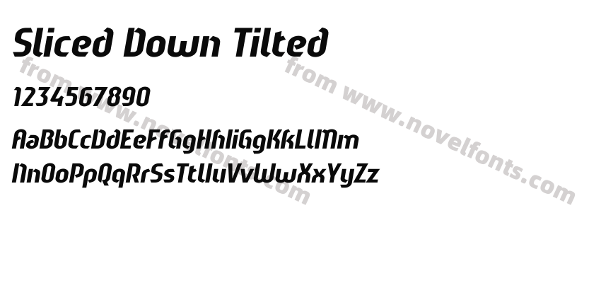 Sliced Down TiltedPreview