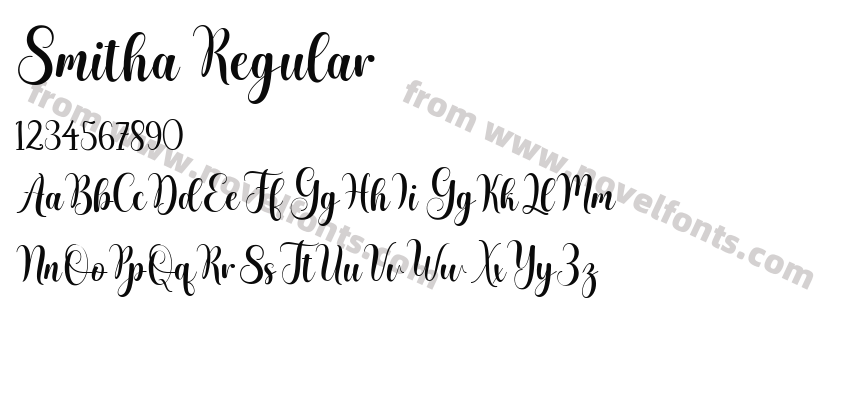 Smitha RegularPreview