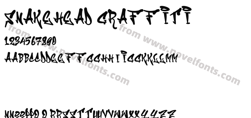 Snakehead GraffitiPreview