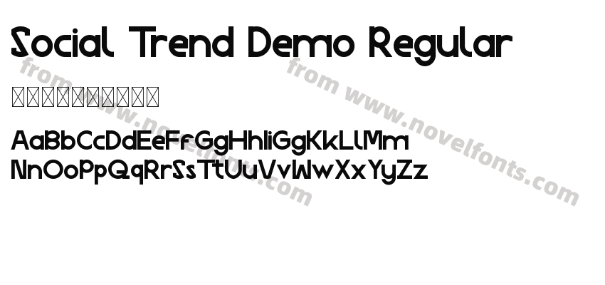 Social Trend Demo RegularPreview