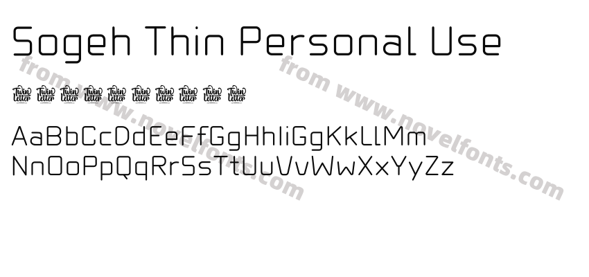 Sogeh Thin Personal UsePreview