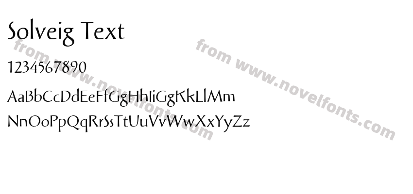 Solveig TextPreview