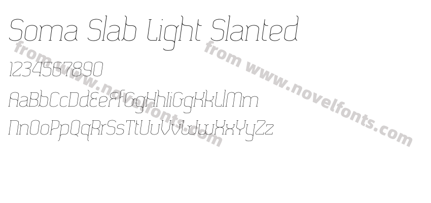Soma Slab Light SlantedPreview