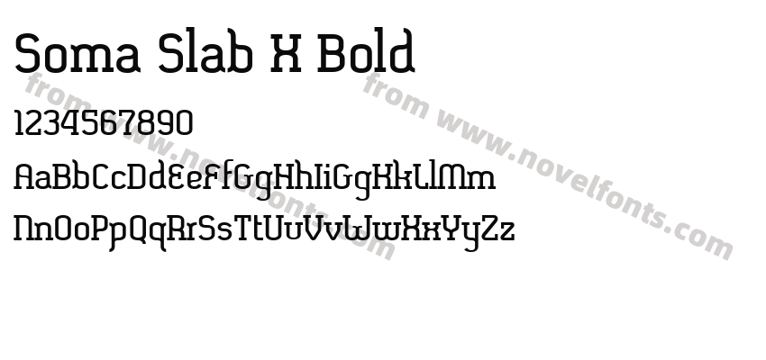 Soma Slab X BoldPreview
