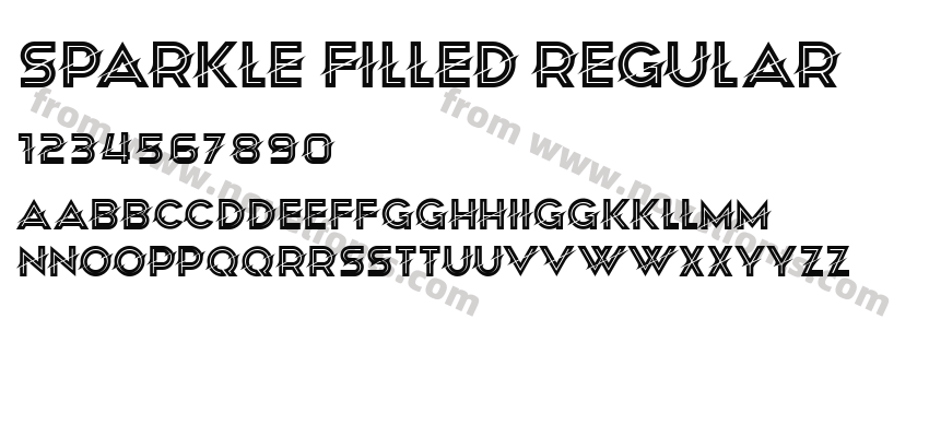 Sparkle Filled RegularPreview