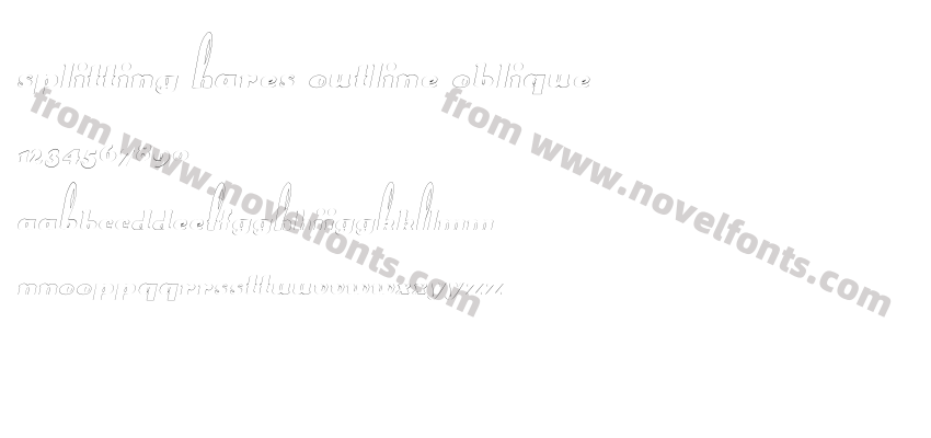 Splitting Hares Outline ObliquePreview