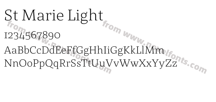 St Marie LightPreview