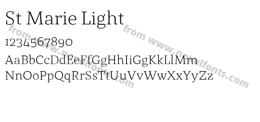St Marie LightPreview