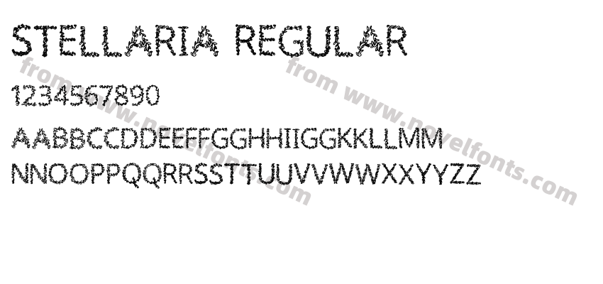 Stellaria RegularPreview