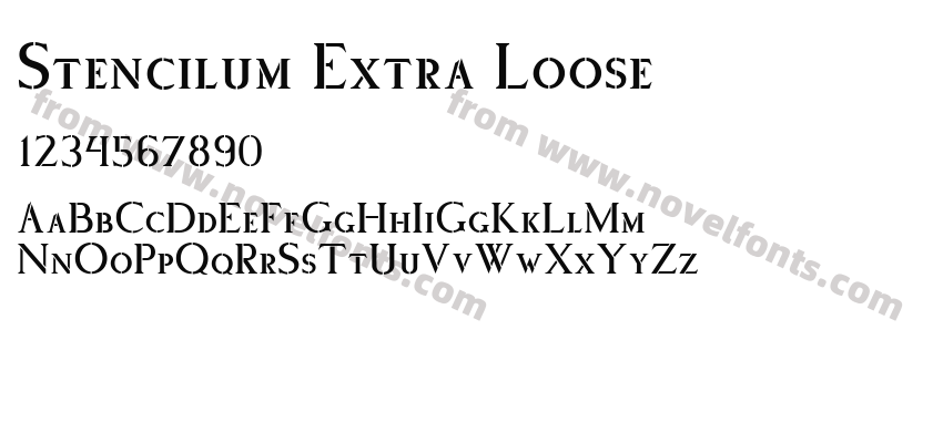 Stencilum Extra LoosePreview