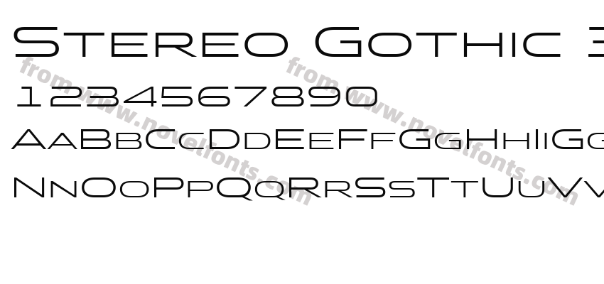 Stereo Gothic 350Preview