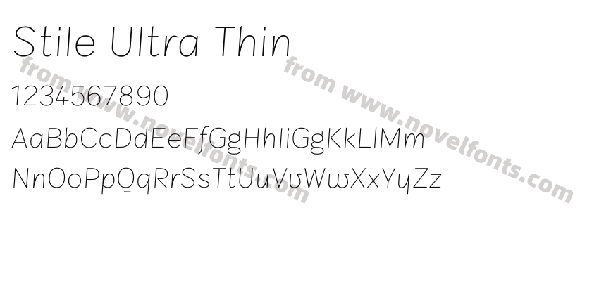 Stile Ultra ThinPreview