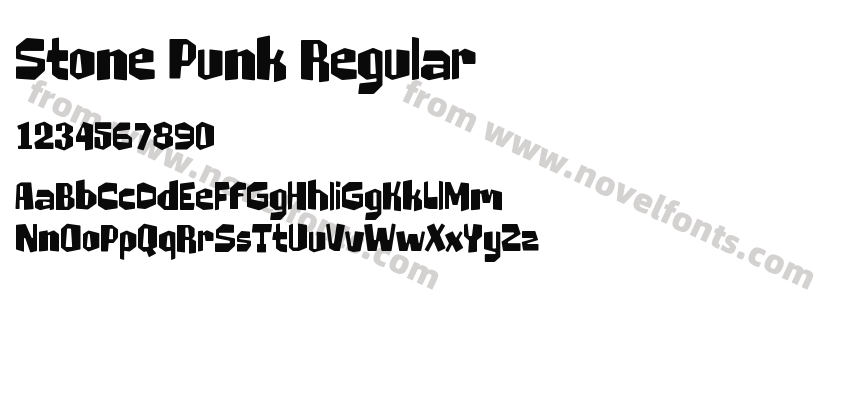 Stone Punk RegularPreview