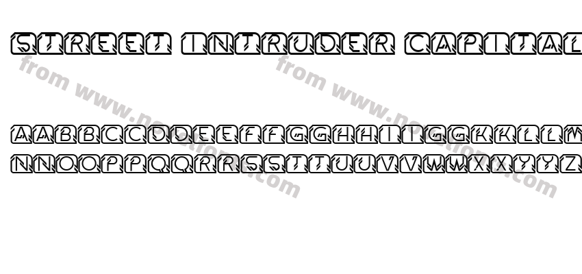 Street Intruder Capitals RegularPreview