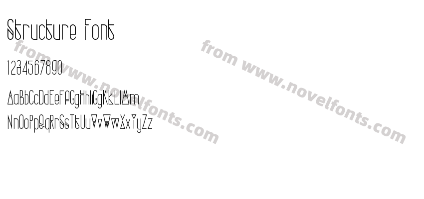 Structure FontPreview